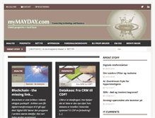 Tablet Screenshot of mymayday.com